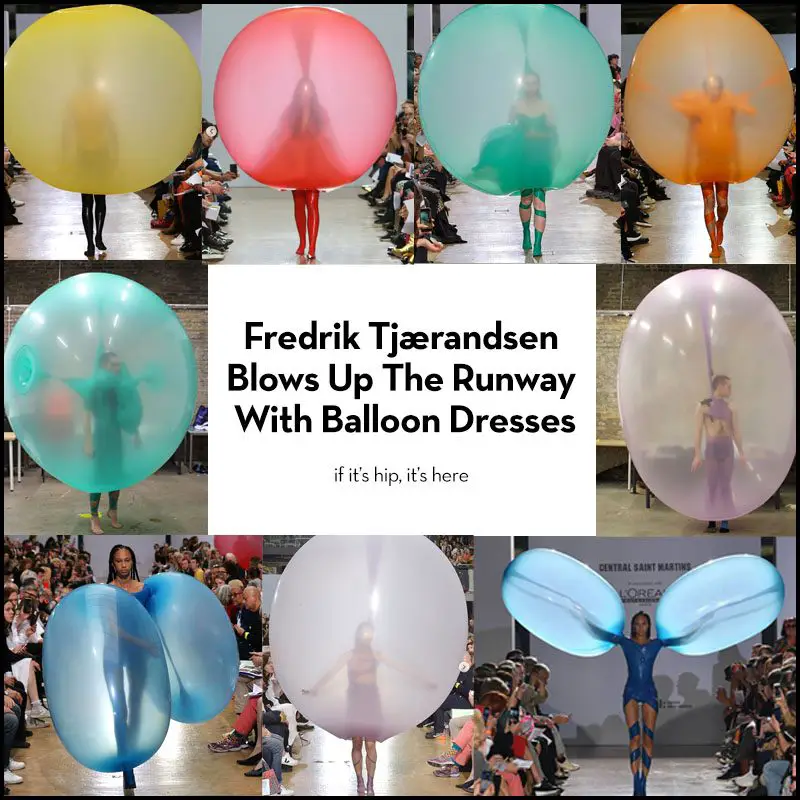 Fredrik Tjaerandsen Balloon Dresses