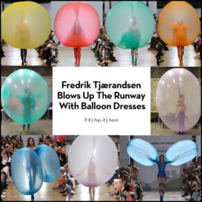 Fredrik Tjærandsen Blows Up The Runway With Balloon Dresses