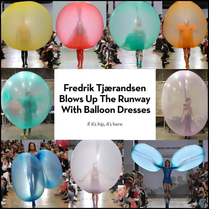 Read more about the article Fredrik Tjærandsen Blows Up The Runway With Balloon Dresses