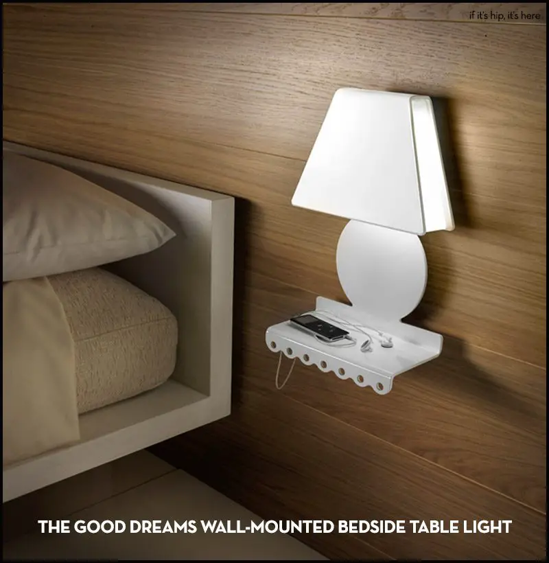 Good Dreams Wall-Mounted Bedside Table Light