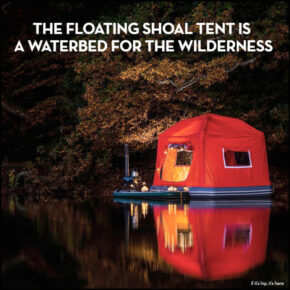 The Floating Shoal Tent: A Wilderness Waterbed