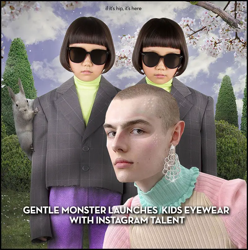 Gentle Monster children's eyewear ad campaign