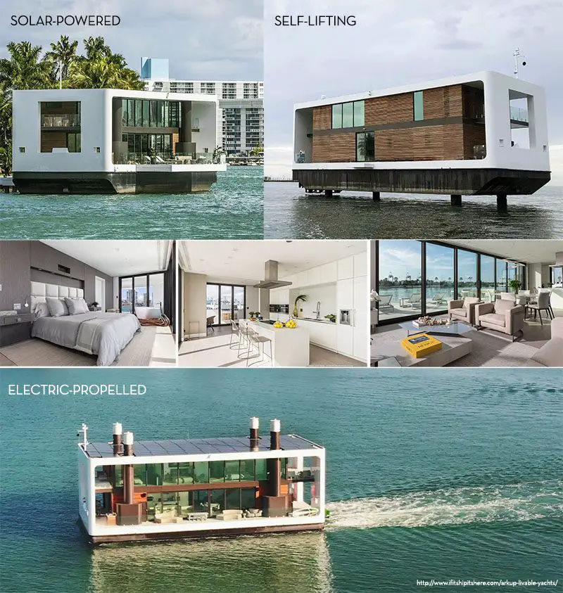 luxury floating villa