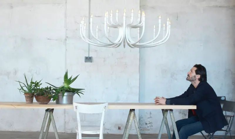 matteo ugolini with snoob chandelier