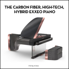 The Carbon Fiber High-Tech Hybrid EXXEO Piano