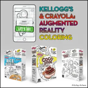 Kellogg’s & Crayola Augmented Reality Coloring Promotion