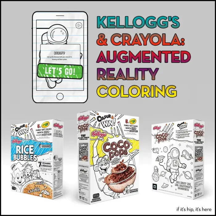 Read more about the article Kellogg’s & Crayola Augmented Reality Coloring Promotion