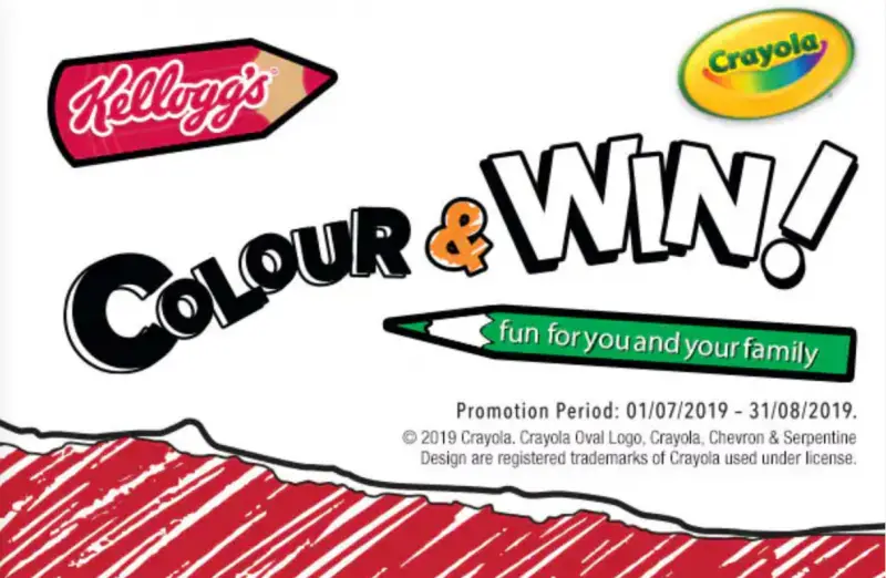 crayola australia promotion