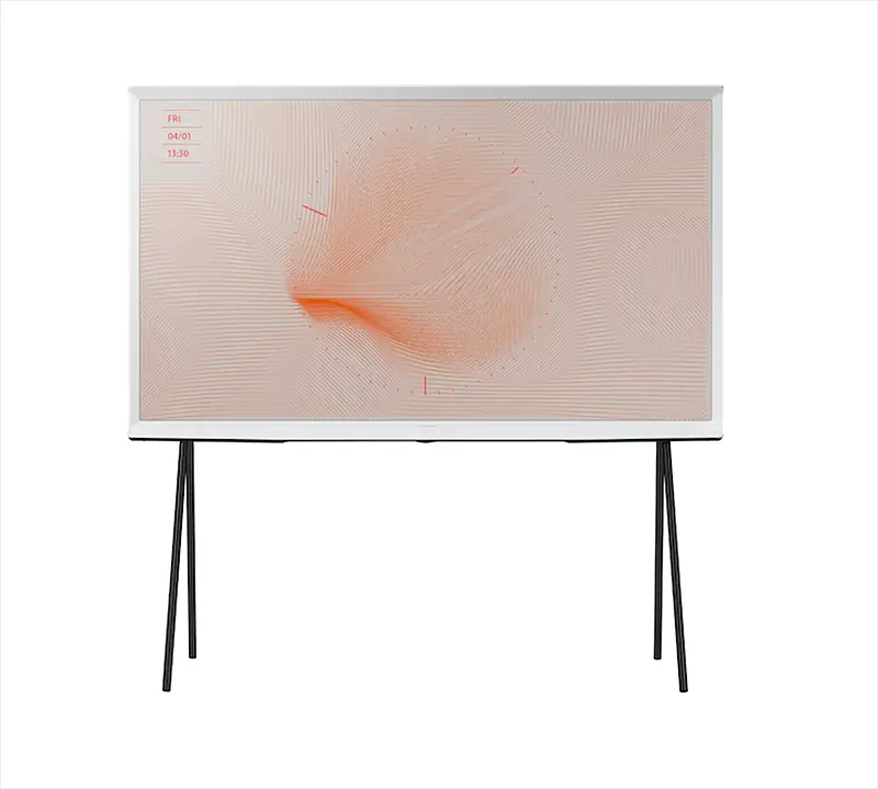 serif tv white