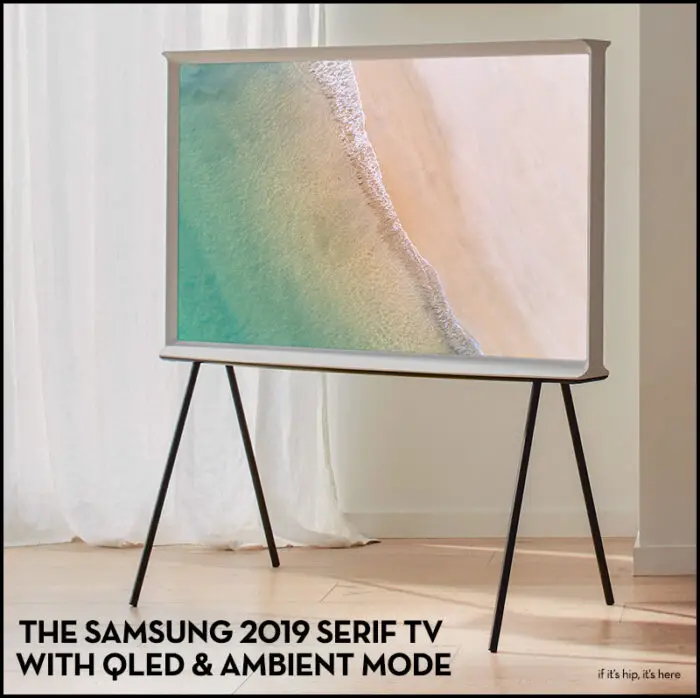 Read more about the article Samsung’s 2019 Serif TV Adds QLED and Ambient Mode