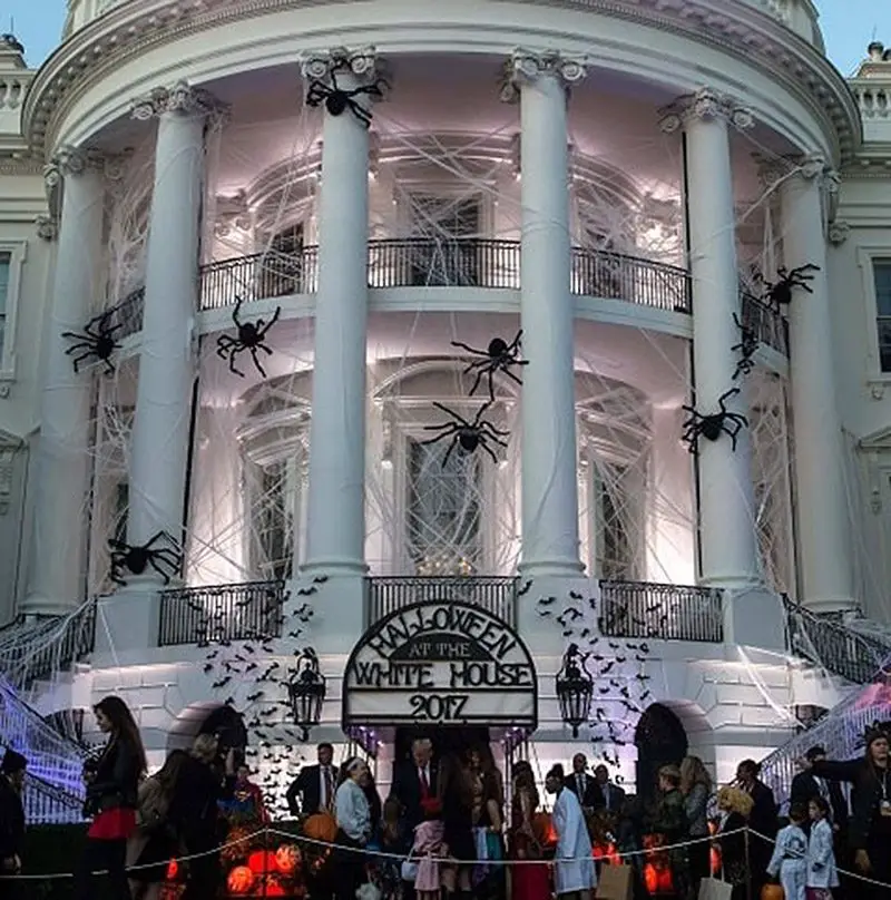 white house halloween 2017
