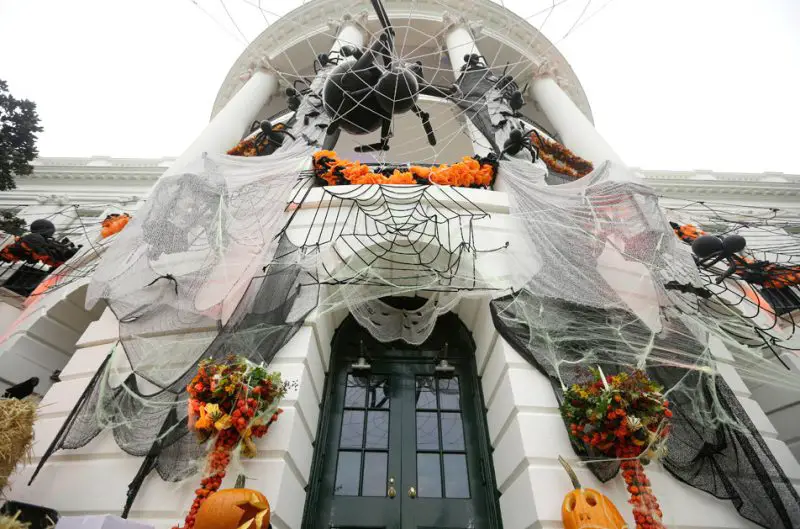 white house halloween decorations throughout history
