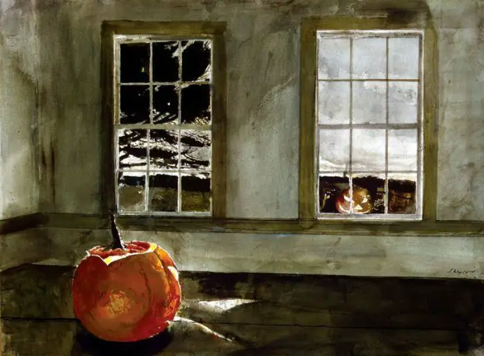 Read more about the article The Wyeth’s Penchant for Pumpkin Painting and Halloween