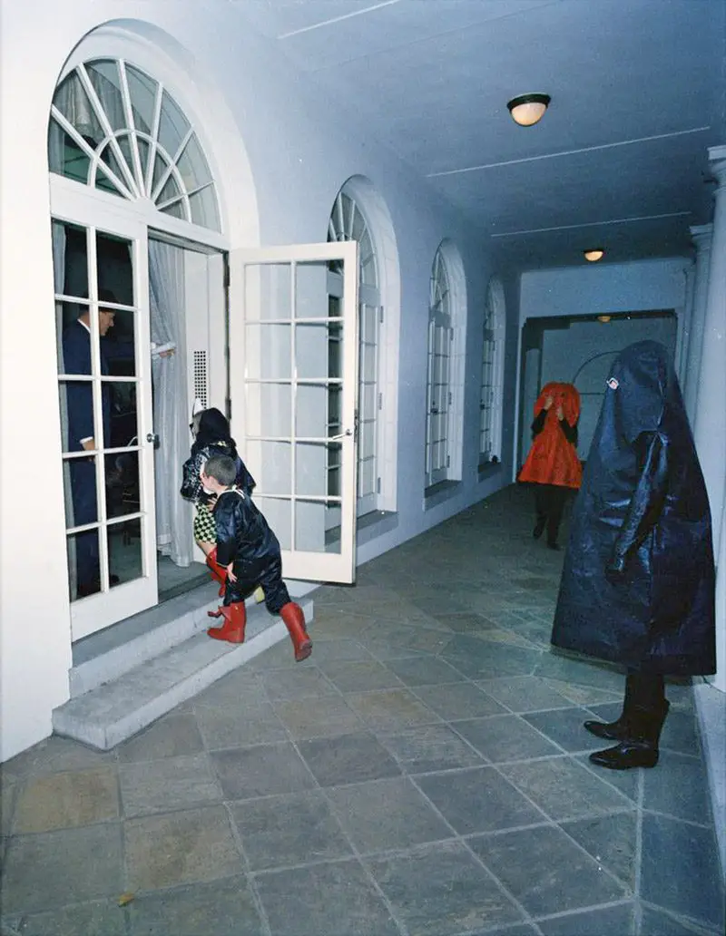 The Kennedy halloween in the white house