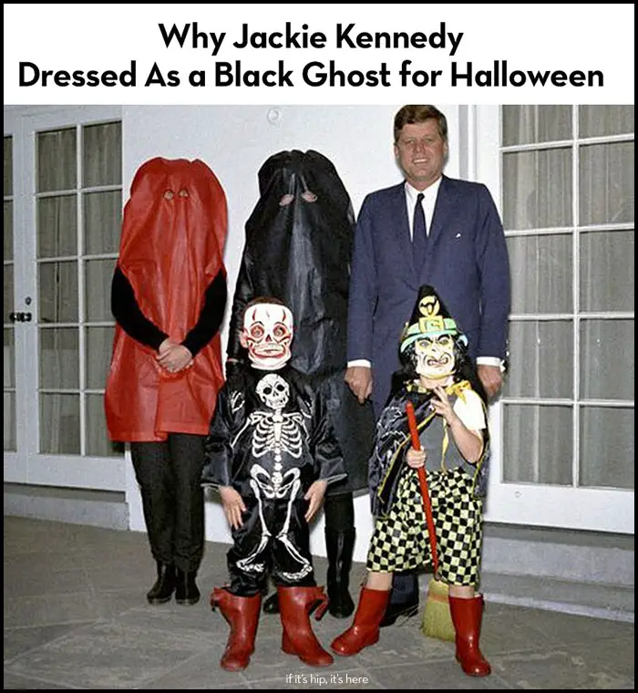 Read more about the article When Jackie Kennedy Dressed As a Black Ghost For Halloween and Why.