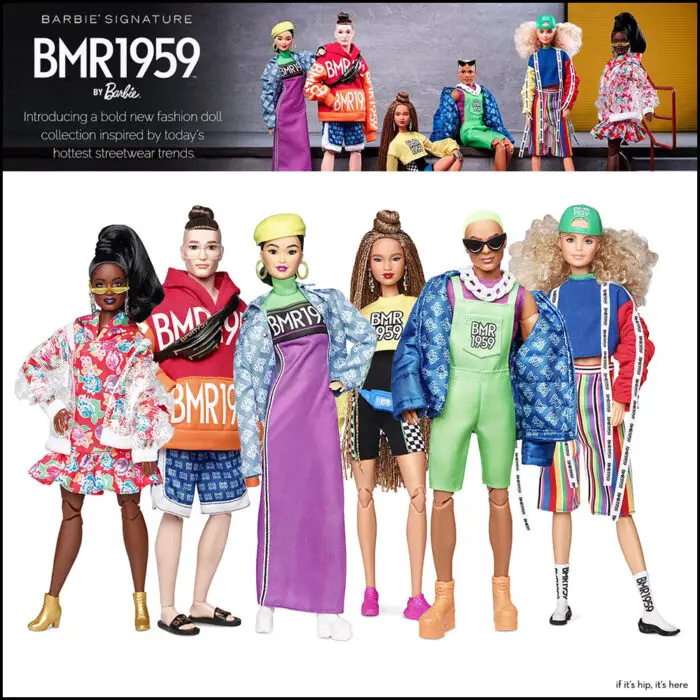 Read more about the article Bet These New Barbie BMR1959 Dolls Are Woke & Non-Binary