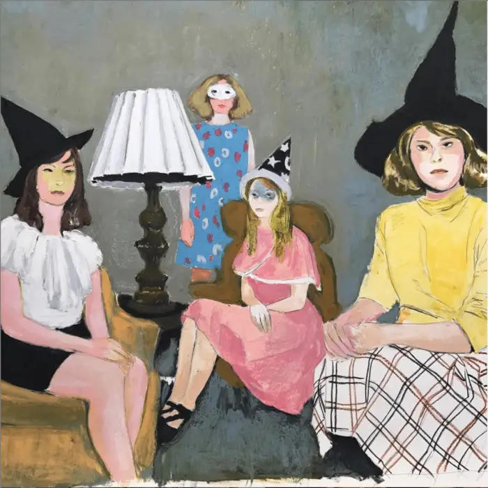 halloween paintings of children in costume