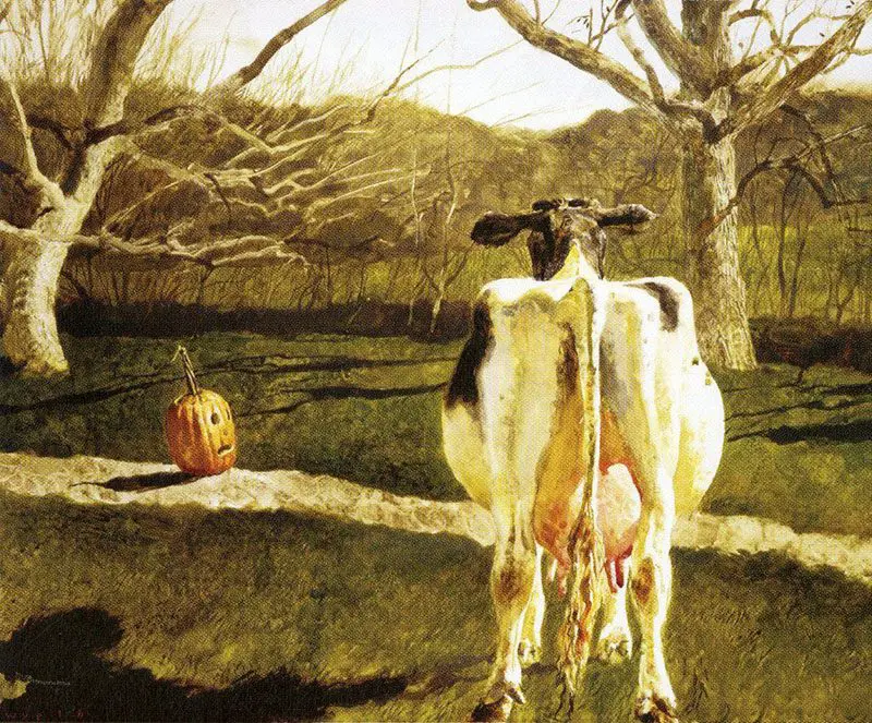 Jamie Wyeth, Why Vegan,