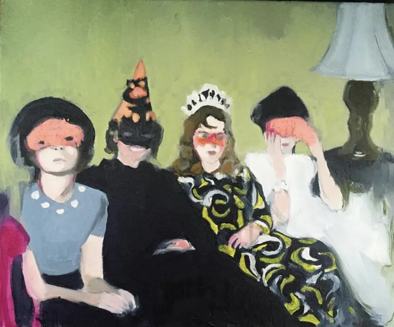 Mercedes Helnwein Paintings of Halloween Past