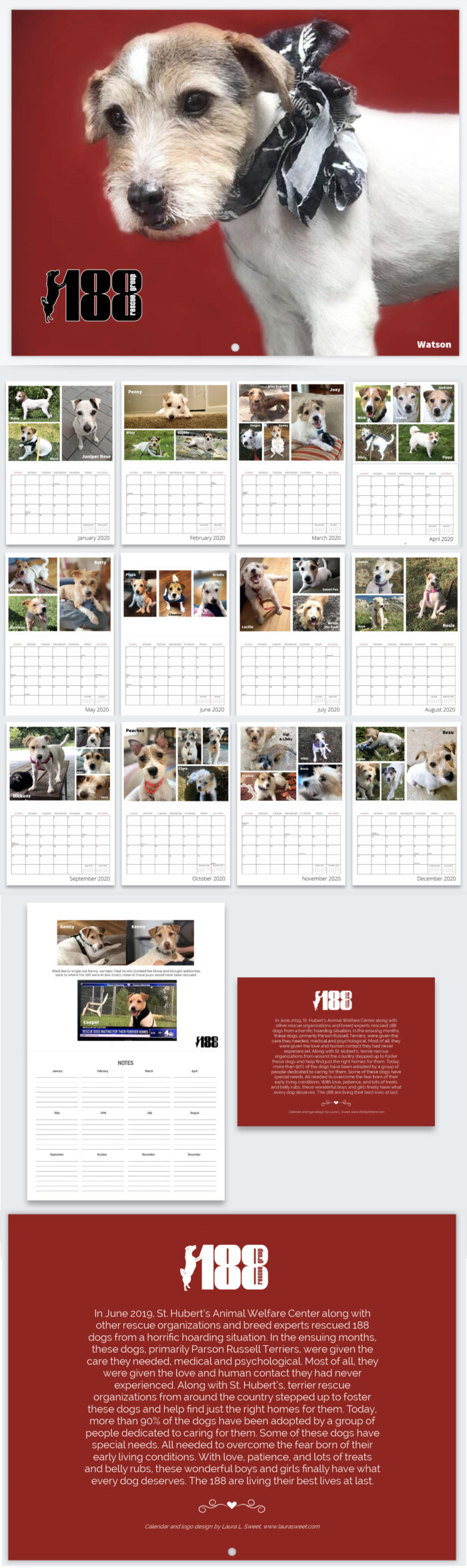 the 188 rescue group calendar