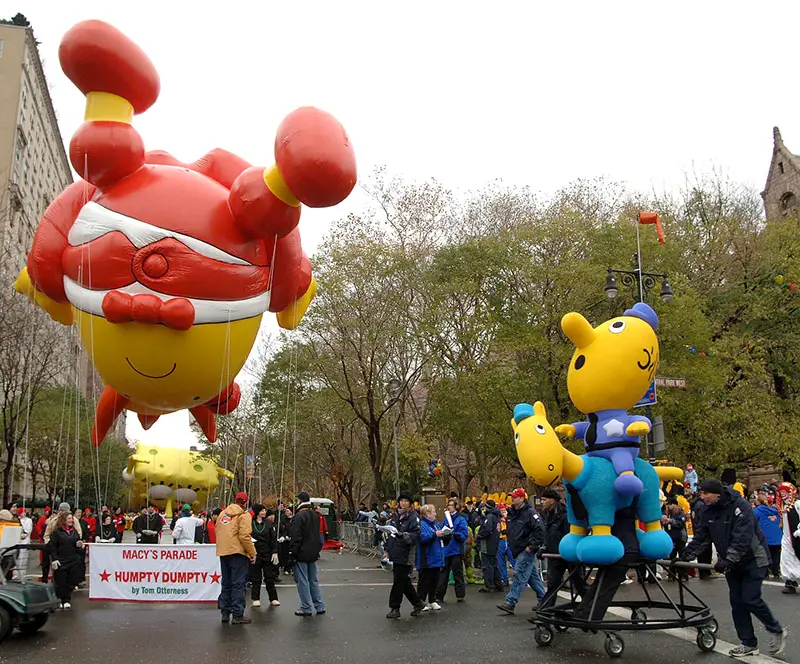 Tom Otterness Balloon for Thanksgiving