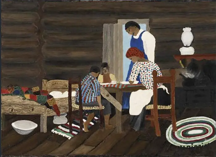 Horace Pippin, Giving Thanks, 1942