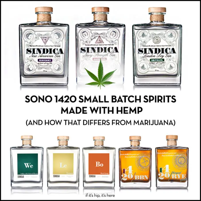 Read more about the article SoNo 1420 Small Batch Spirits Made with Hemp (and how that differs from Marijuana)