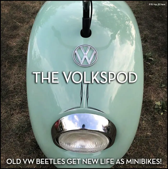 Read more about the article Old VW Beetles Get New Life As Volkspod Minibikes