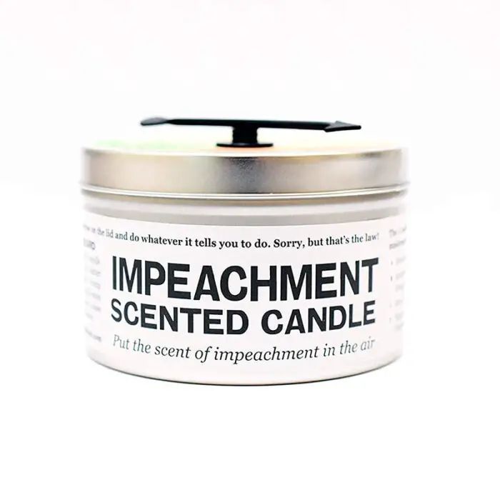 Impeachment Scented Candle