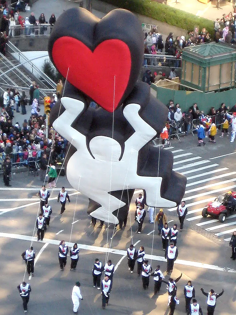 keith haring thanksgiving float