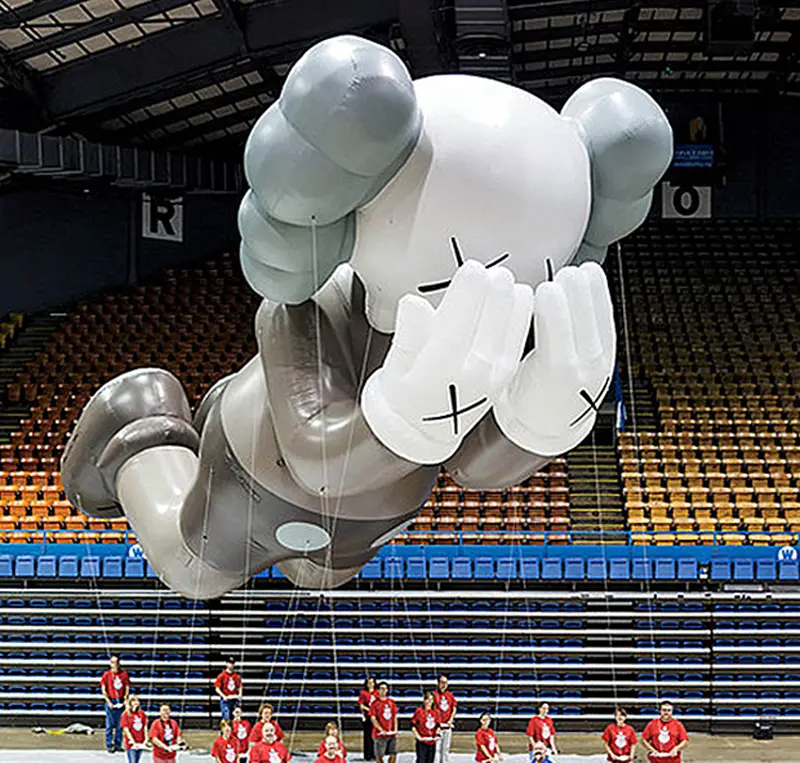 KAWS float for Thanksgiving parade