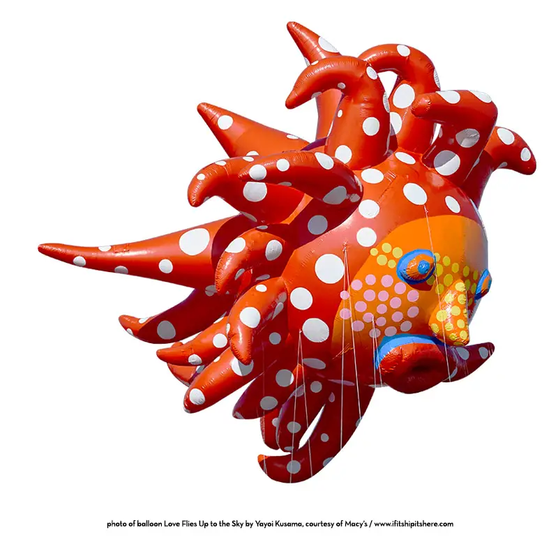 Yayoi Kusama Thanksgiving Balloon