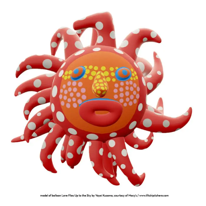 Yayoi Kusama Thanksgiving Balloon