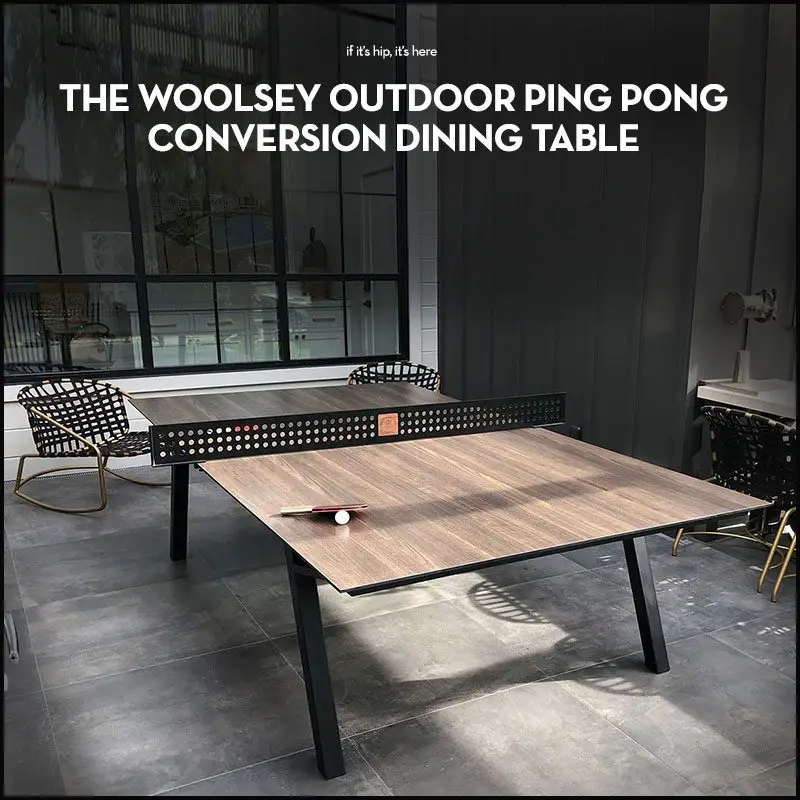 If It S Hip Here The Latest In, How To Make A Outdoor Ping Pong Table