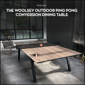 The Woolsey Outdoor Ping Pong Dining Table