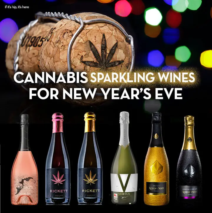 Ring In The New Year With These Cannabis Champagnes*