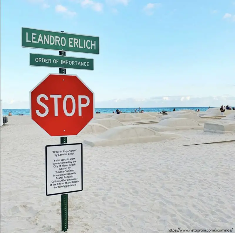 Order of Importance Sand Sculpture