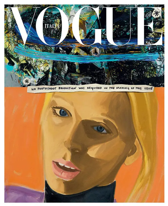 DAVID SALLE featuring Lili Sumner in GUCCI. Styling Tonne Goodman