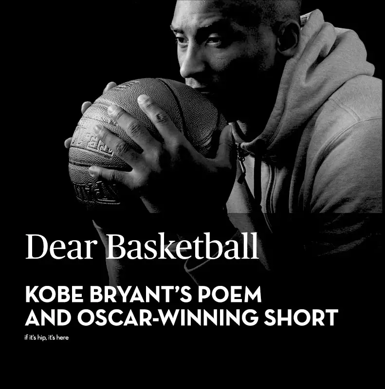 Read more about the article Dear Basketball. Kobe’s Poem and Oscar-Winning Short.
