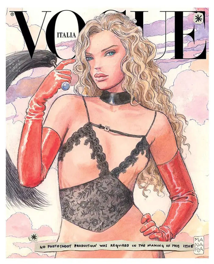 MILO MANARA featuring Olivia Vinten in GUCCI