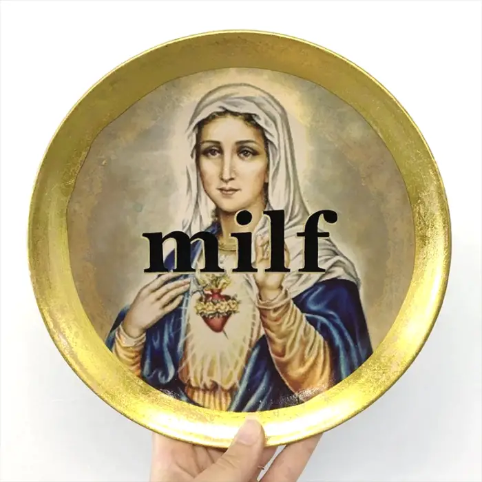 milf plate MC Marquis Irreverent Artworks
