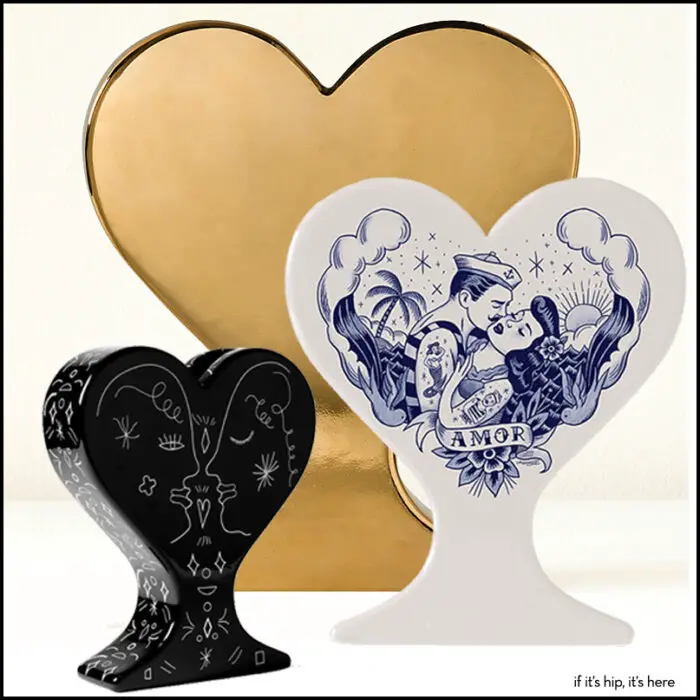 Read more about the article Artist Designed & Decorated Heart Shaped Vases: The TotCor Project
