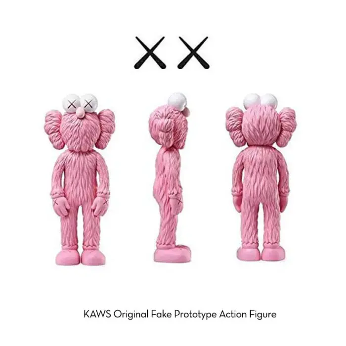 original KAWS Fake Prototype action figure