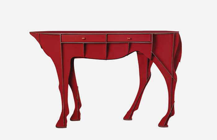 iBride Zoomorphic Furniture Horse console table
