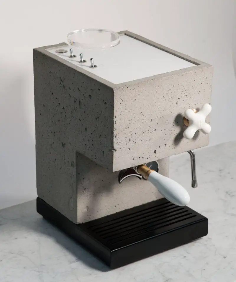 concrete espresso machines