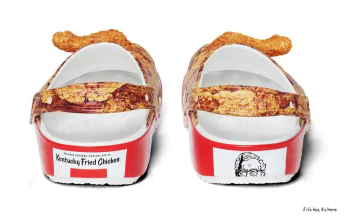 Chicken-scented KFC Crocs