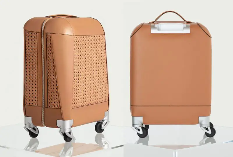 fine leather luggage