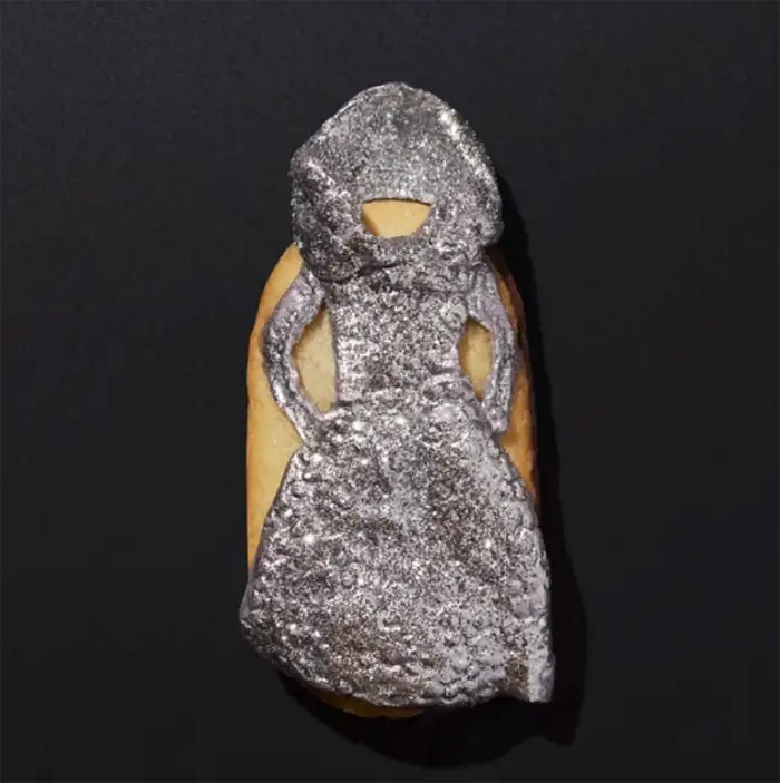 Janelle Monae Oscar Dress Cookie