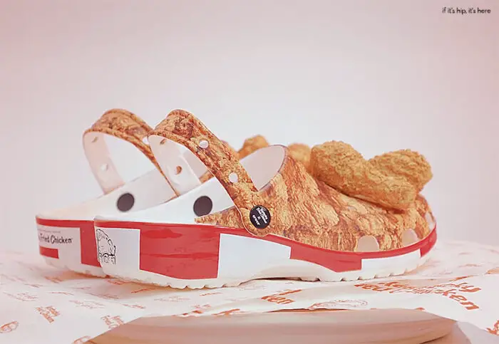 Chicken-scented KFC Crocs