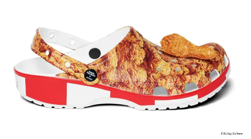 Chicken-scented KFC Crocs